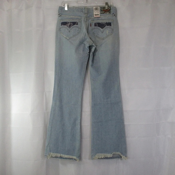 LEVI'S Superlow Bootcut Jeans NWT Size 7M #40 - Picture 7 of 7